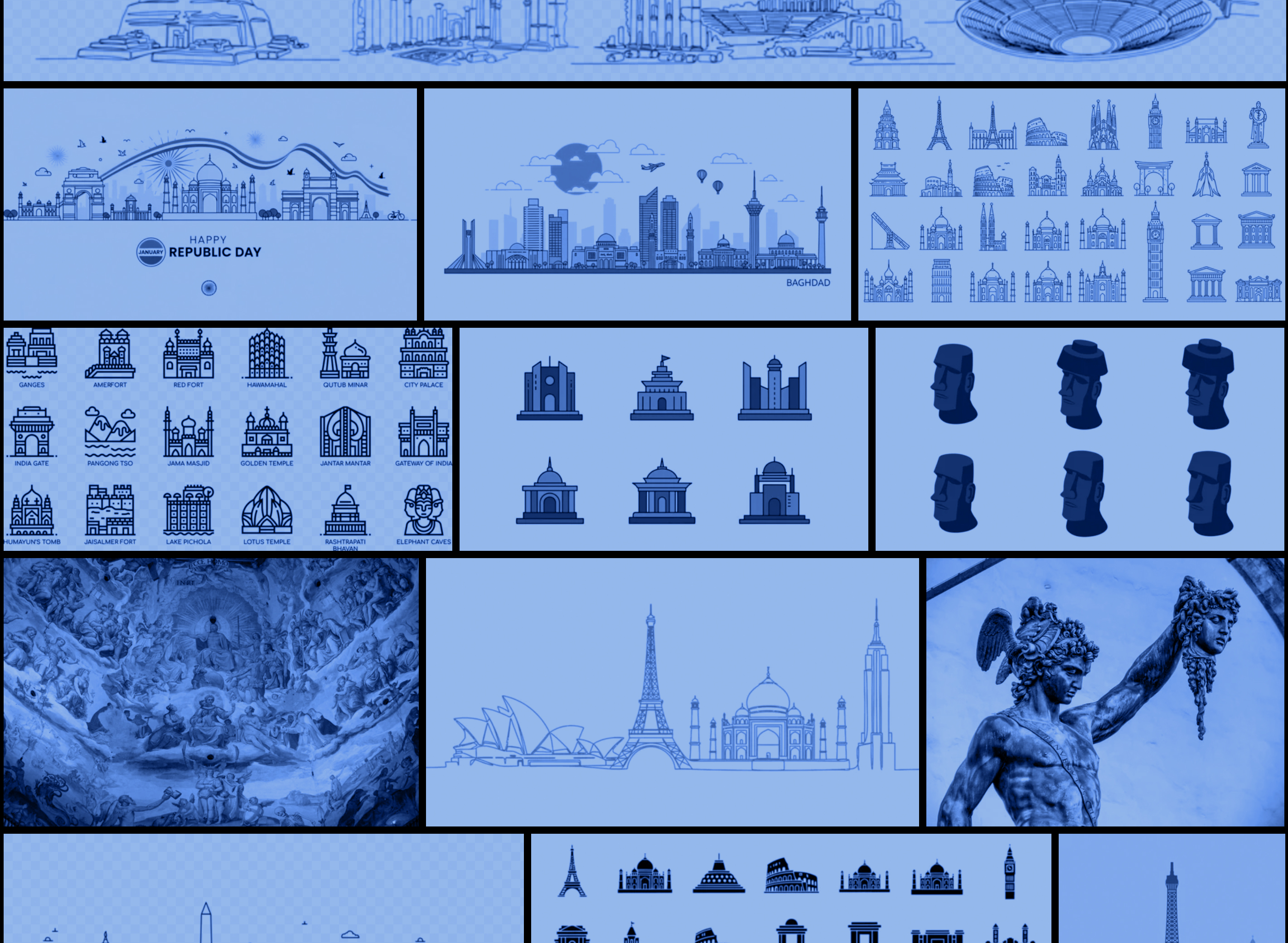 Graphics and visual assets